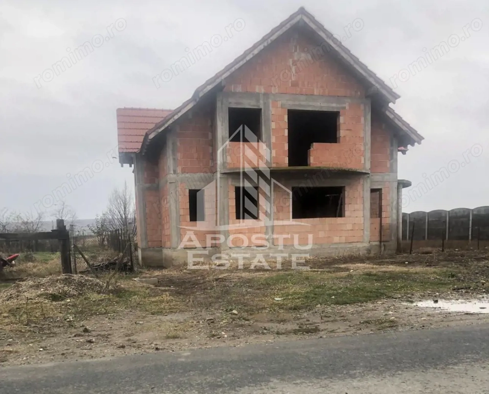 Casa individuala in Recas cu teren generos de 538 mp