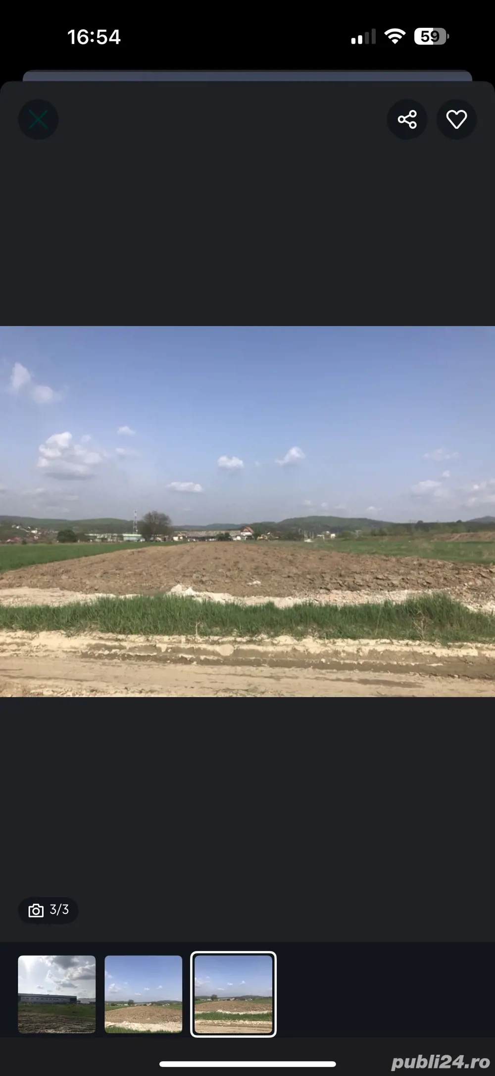 3.500 m? intravilan | Acces Centură + Peco Boromir | 100 m de Faurecia