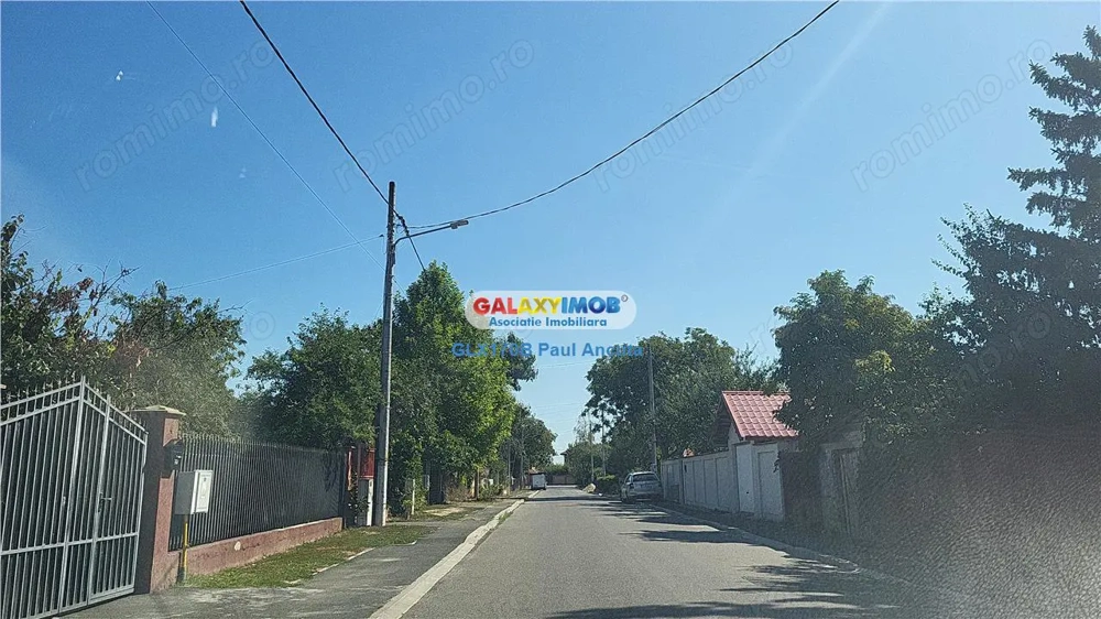 3 loturi casa 825 mp fiecare  Balotesti str Pescarilor utilitati