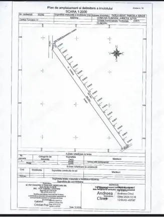 De vanzare, Teren intravilan, 2 fronturi, 6054mp, Clinceni