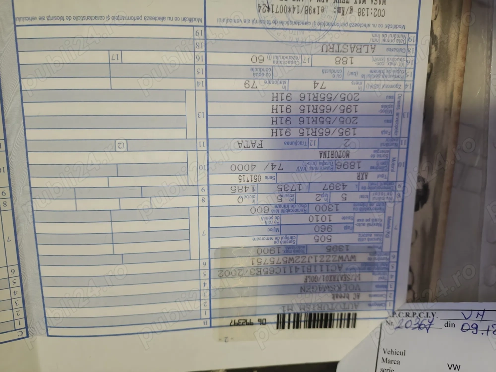 Schimb*** motor auto Golf 4 -AXR, ****cu remorca auto 750 kg.