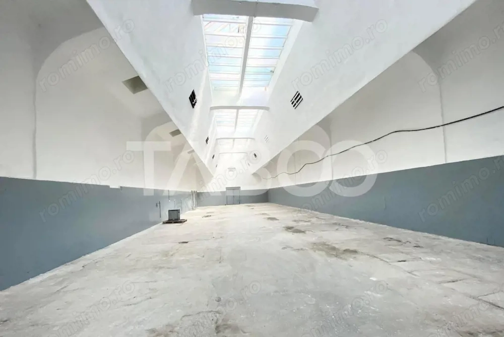 Hala industriala 300 mp supraveghere video si paza 24/7 Cisnadie