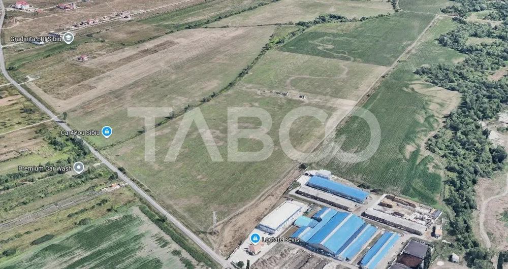 Teren 4300mp de vanzare pretabil investitie zona Calea Cisnadiei Sibiu
