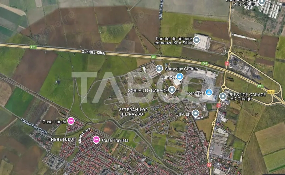 De vanzare teren intravilan 6500 mp pretabil pentru investitie sigura