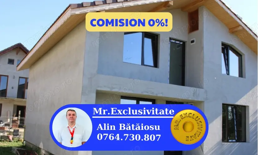 Casă P+M semifinisată în Preajba Mare–personalizeaz-o după stilul tău!