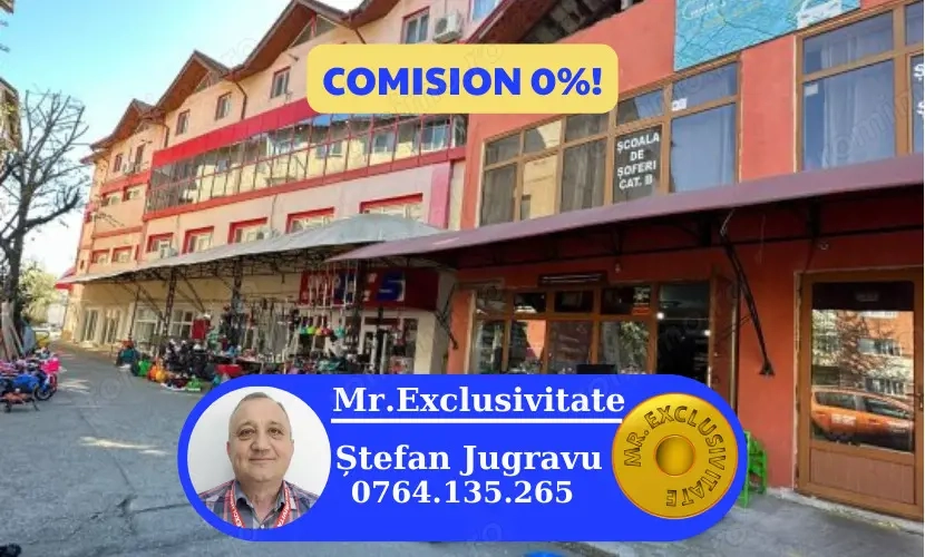 Închiriere Spațiu Comercial Ultracentral – Piața Centrală, Târgu Jiu