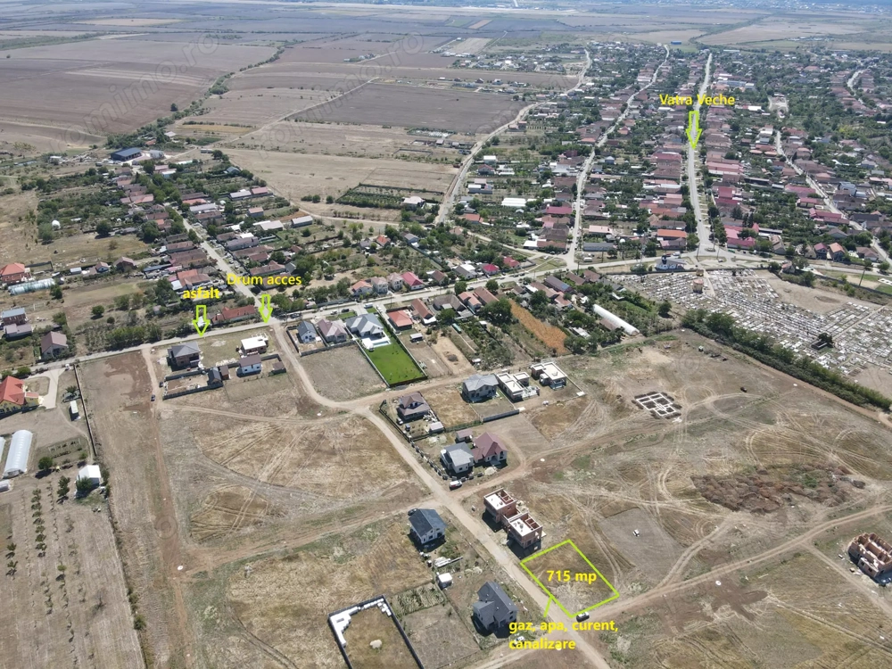 Teren ideal pentru duplex sau casă individuală   Giarmata Mare