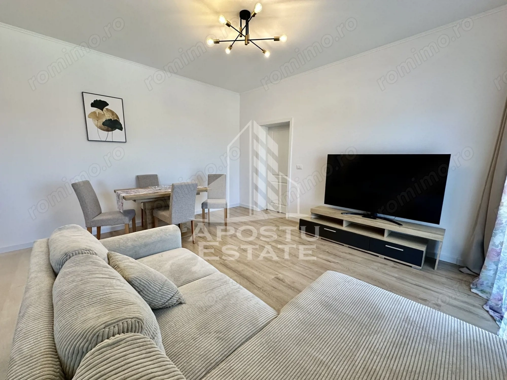 Apartament cu 2 camere, nou, mobilat, zona Braytim