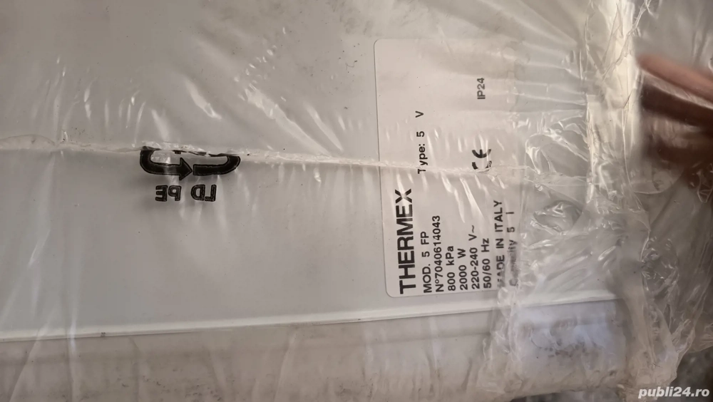 Boiler electric nou 5 litri