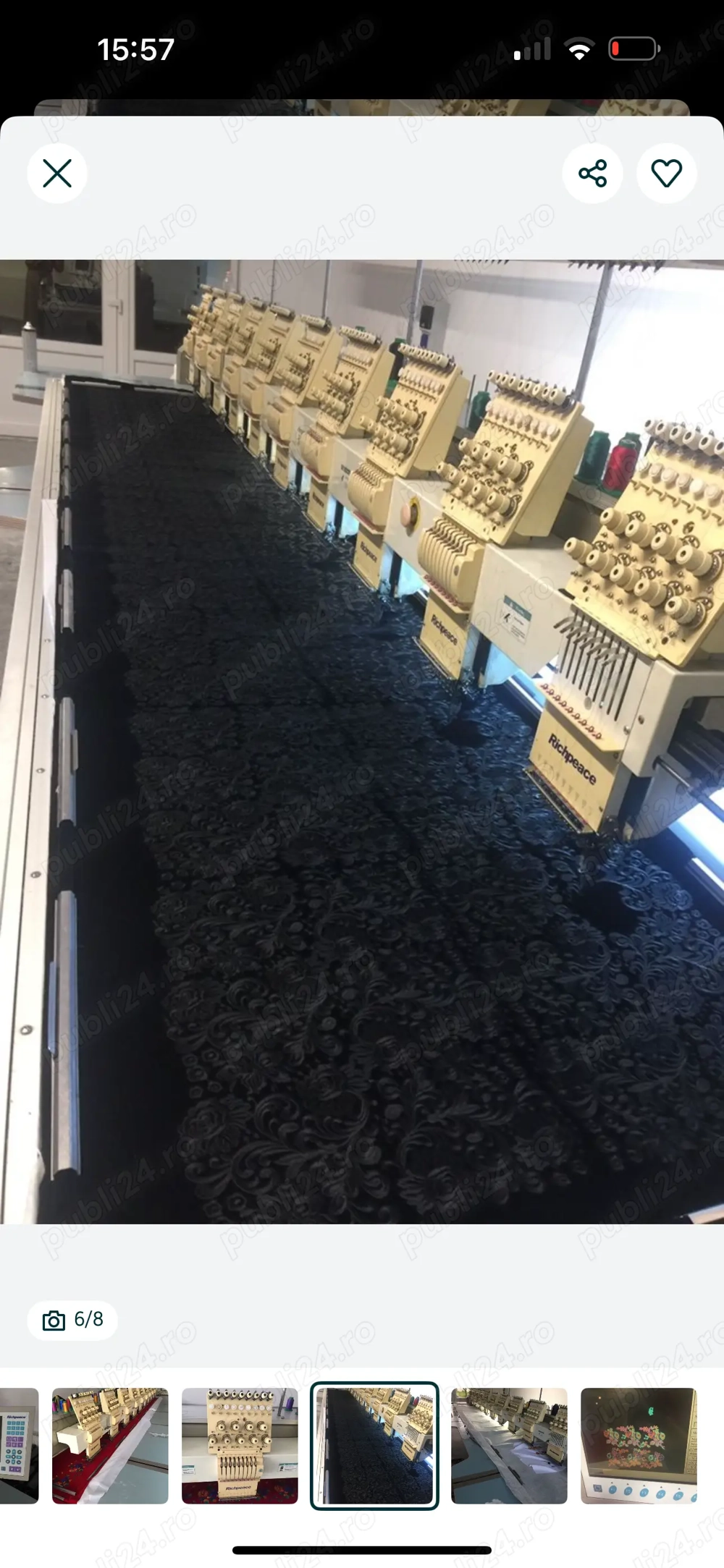 Masina de brodat industriala