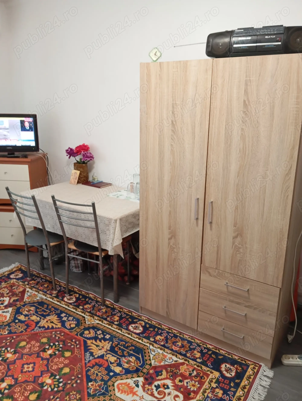 Închiriez garsonieră conf 2 mobilata 