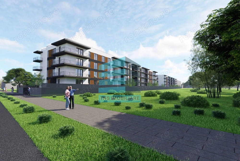 2 camere cu Gradina 54 Mp, Titan -Pallady