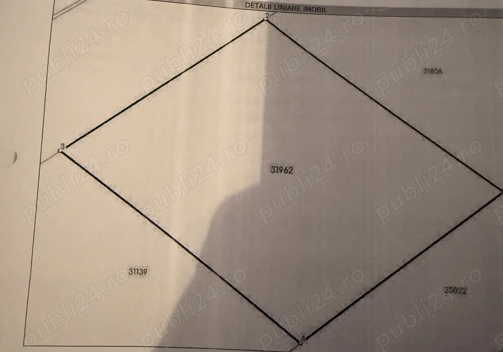 Vand teren ghercesti