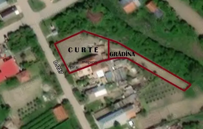 Teren intravilan 1026 mp, cu proiect casa, Prahova