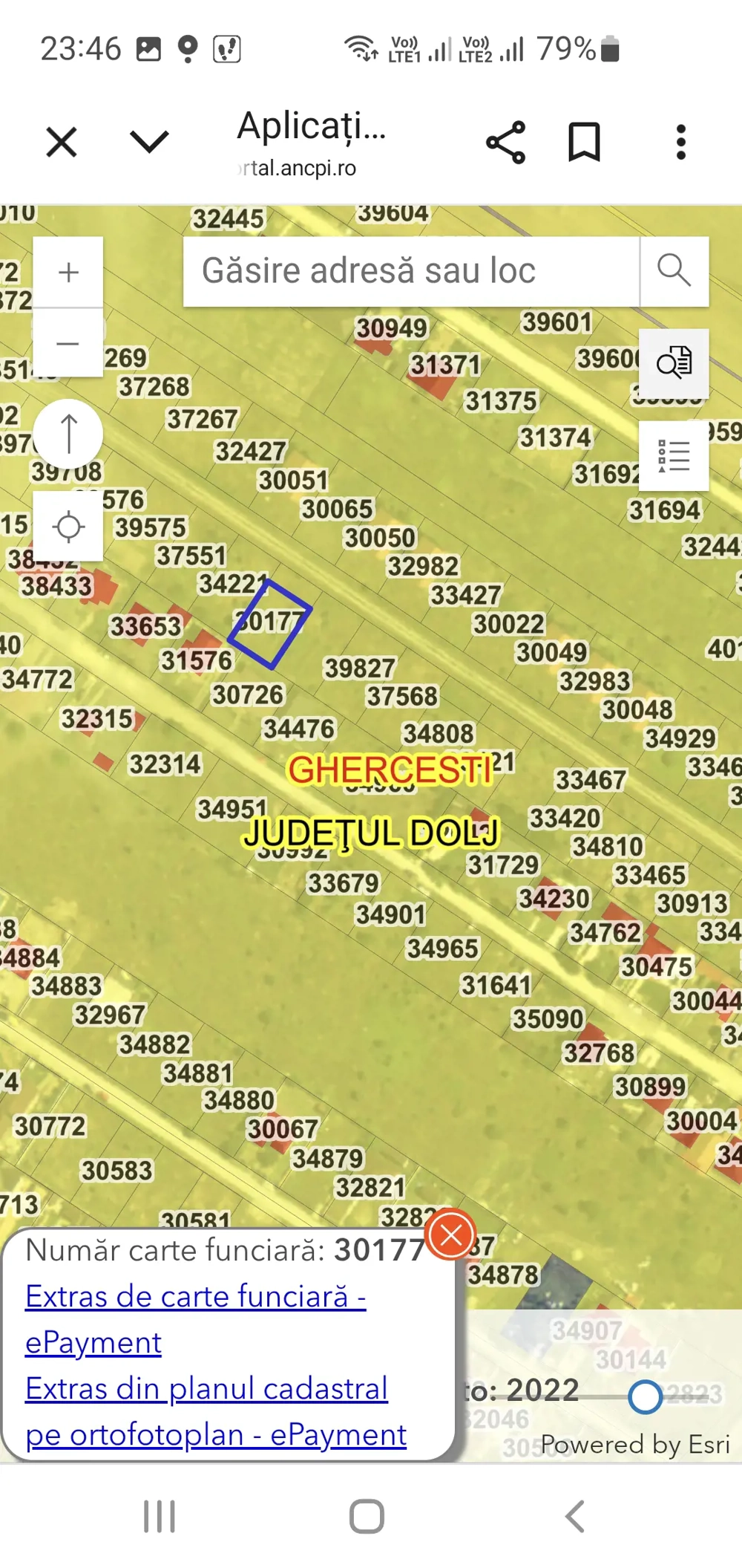 Teren Ghercești str.Aviatorilor alea 6 500m Teren Ghercești str.Aviatorilor alea 6 500m