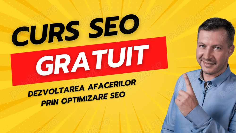 CURS SEO 2026 - Curs Optimizare SEO - Curs SEO Acreditat ! Curs 1 la 1
