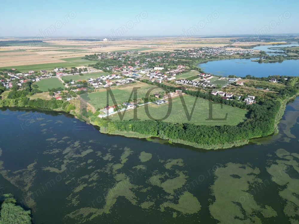 Teren pe malul Lacului Buftea - Crevedia