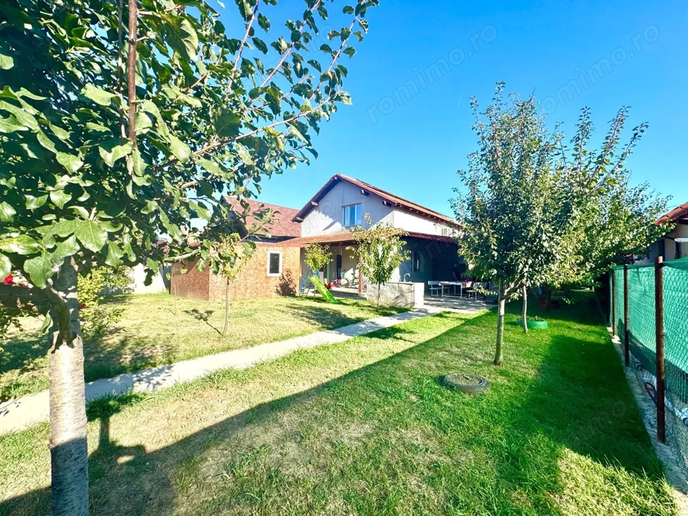 Casă individuală cu 4 camere, complet mobilată |Sânmihaiu Român|