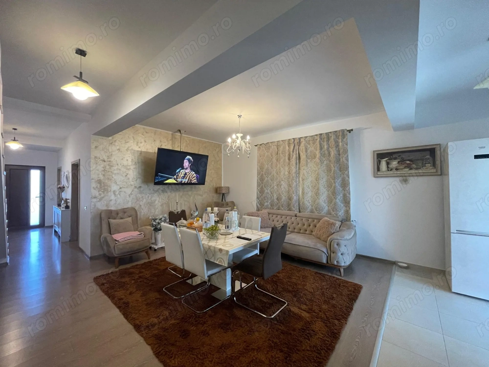 Duplex cu 4 camere complet mobilat și utilat |Moșnița Veche|