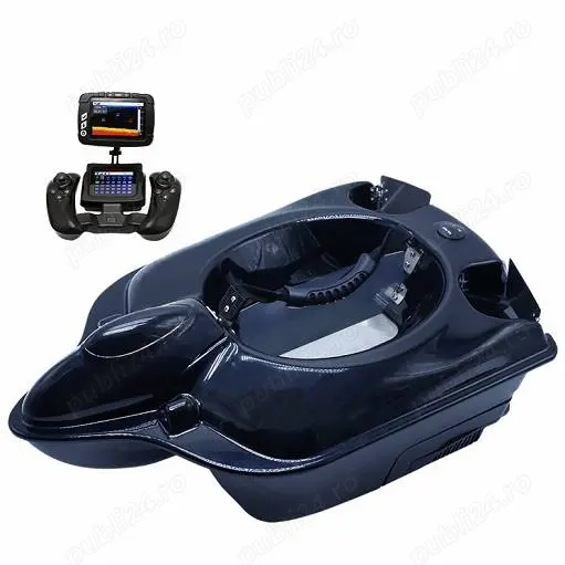 Navomodel de plantat Boatman Fighter cu GPS, SONAR, baterie 20A, 500m raza actiune