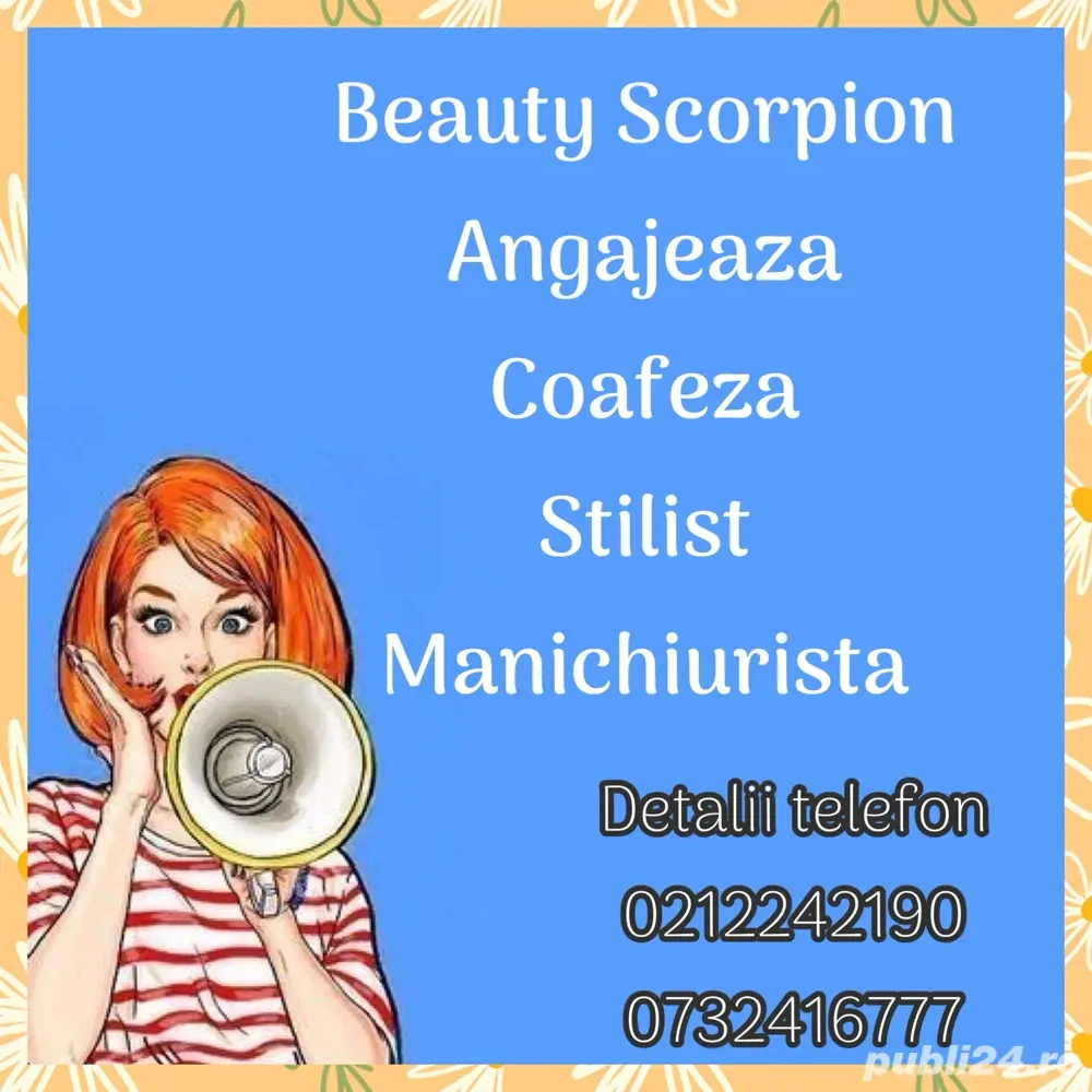 angajez sau inchiriez poat coafor