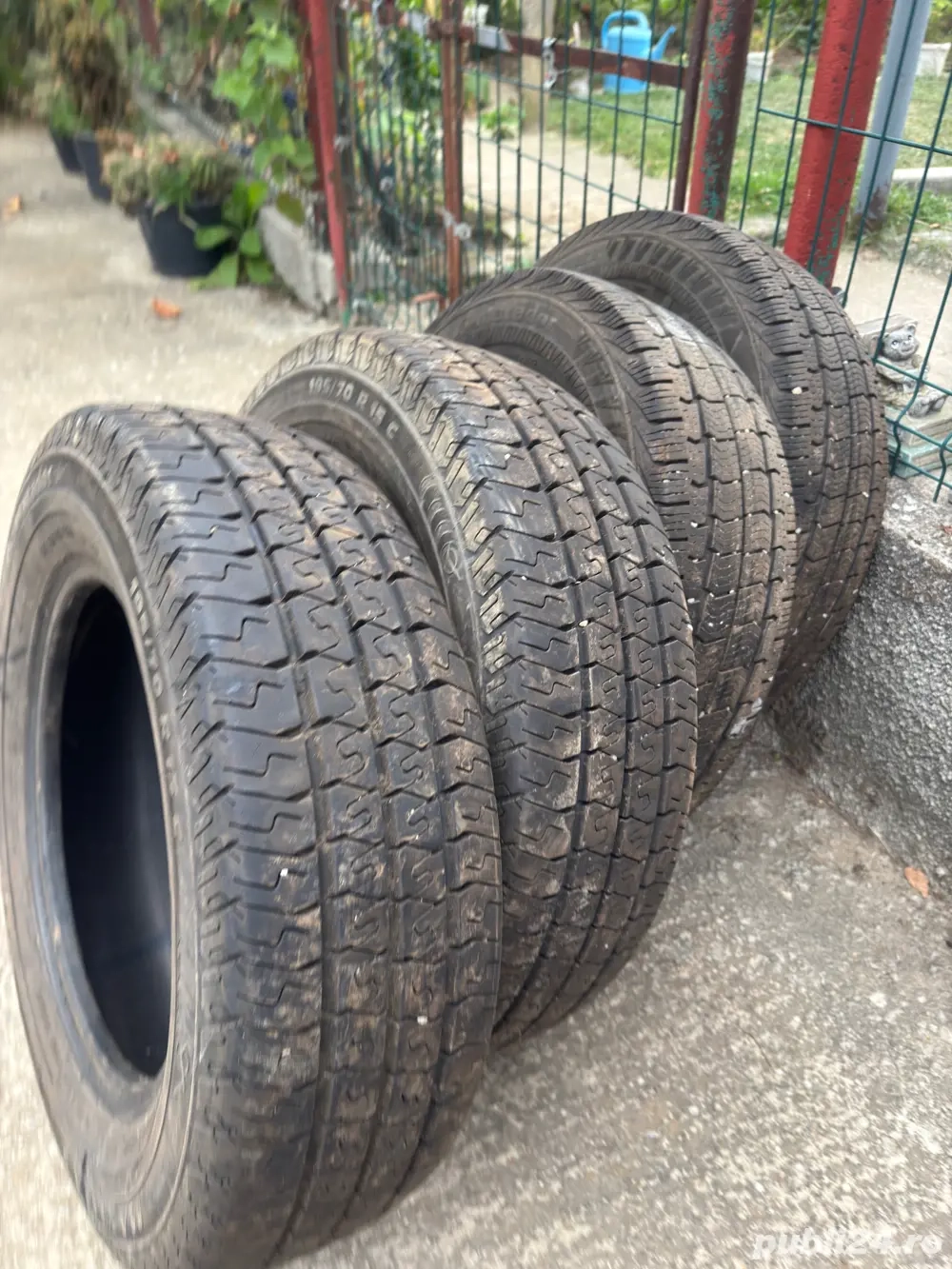 4 buc cauciucuri 195/70 R 15C