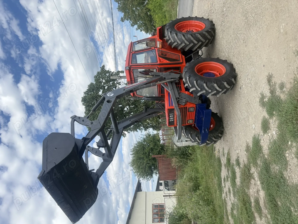 Vând sau schimb tractor Same Leopard 85 cu încărcător frontal 