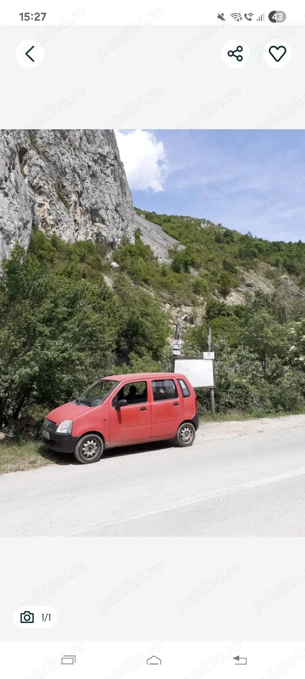 Opel Agila cutie defectă 