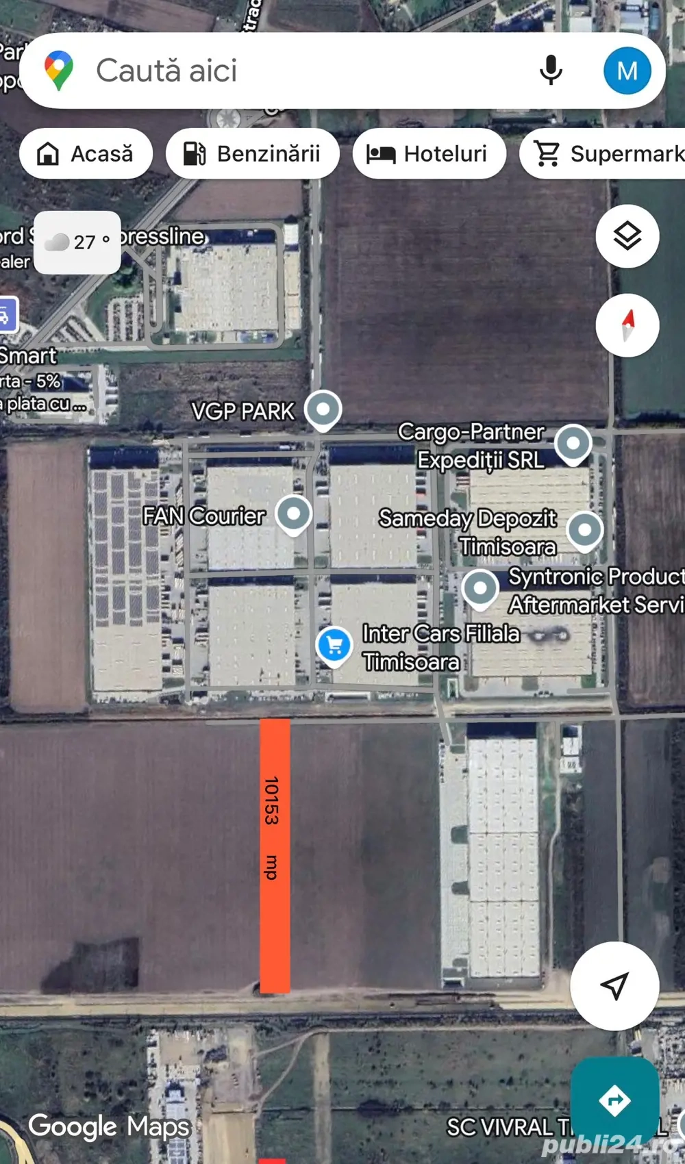 Teren langa VGP Ghiroda Teren langa VGP Ghiroda