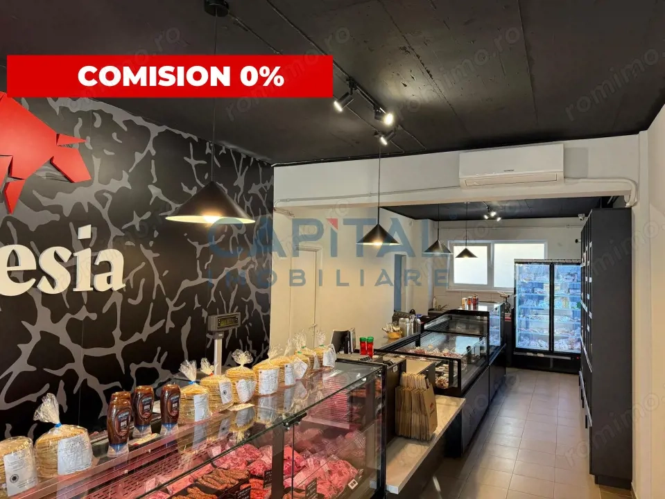 Spatiu comercial cu chirias, contract inchis pe 5 ani!