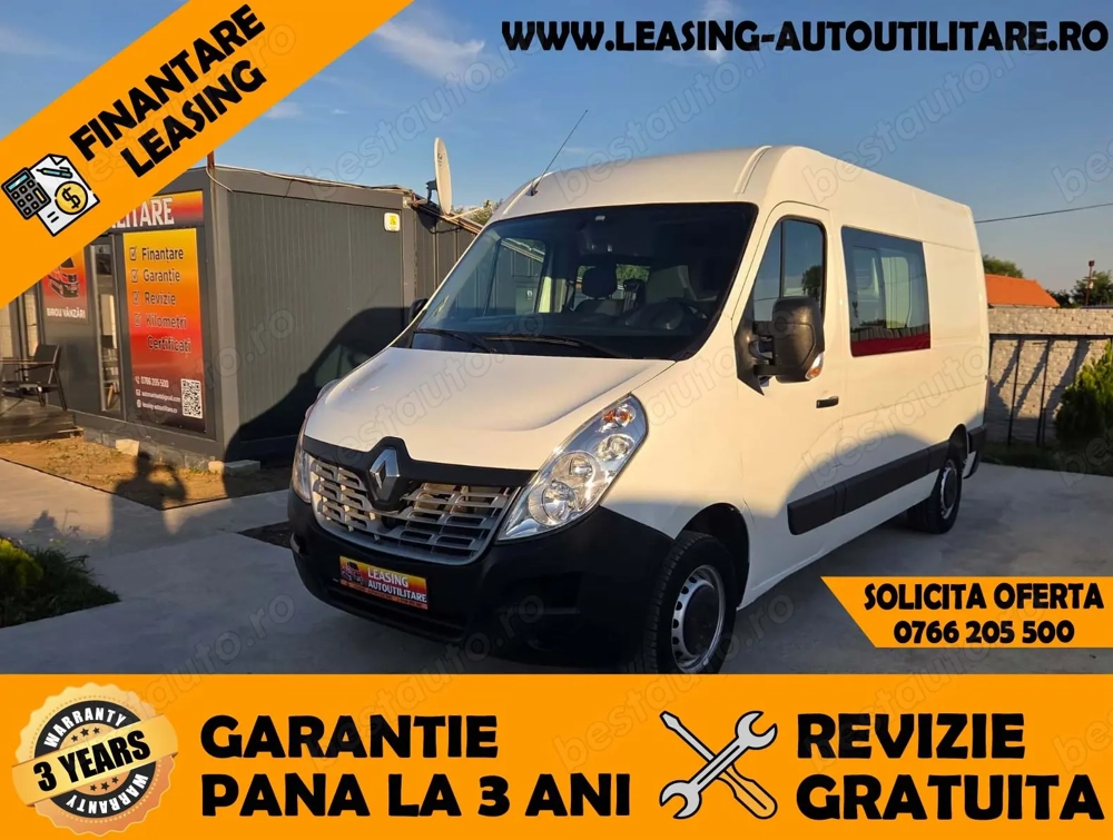 Renault master doka 6locuri+duba