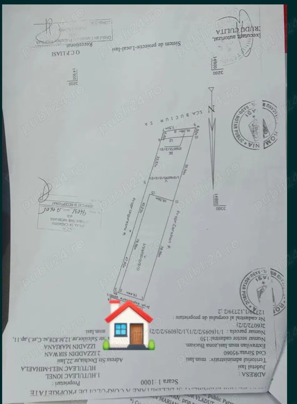 Teren  EXTRAVILAN -Bucuum Iași 