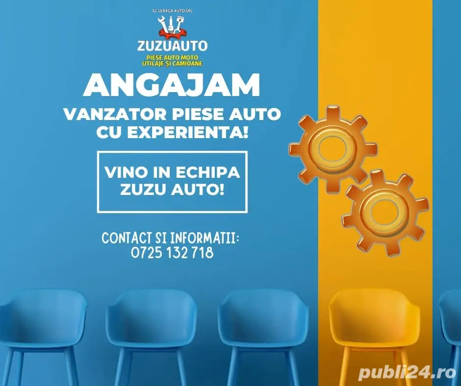 Vânzător piese auto  Vânzător piese auto