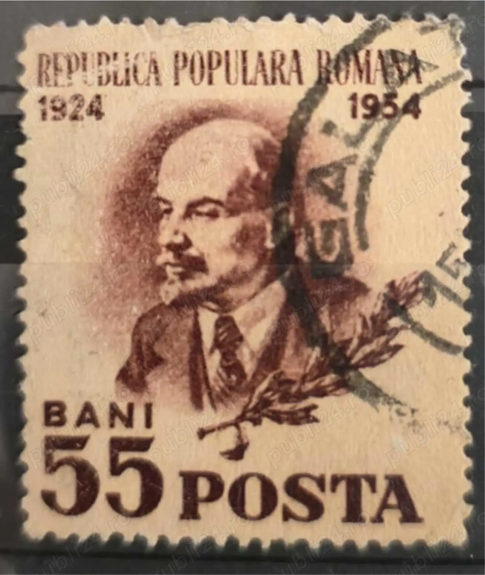 Timbre 1954 - 30 ani moarte V.I.Lenin