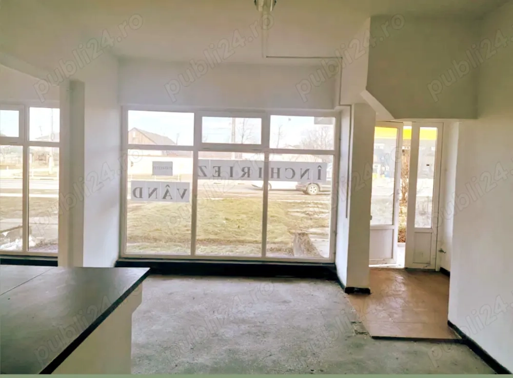 Închiriez sau vând spațiu comercial zona Peco Savinesti