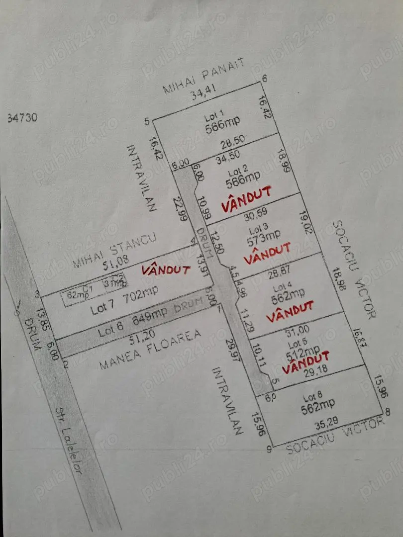 Chilipir! Ultimele 2 loturi teren rate fara dobanda direct proprietar - Ansamblul "Floresti Village"