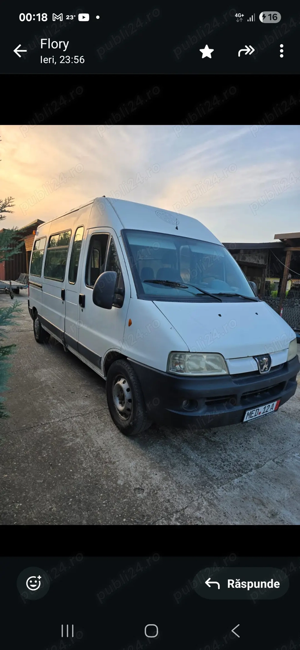 Vand Peugeout  boxer 