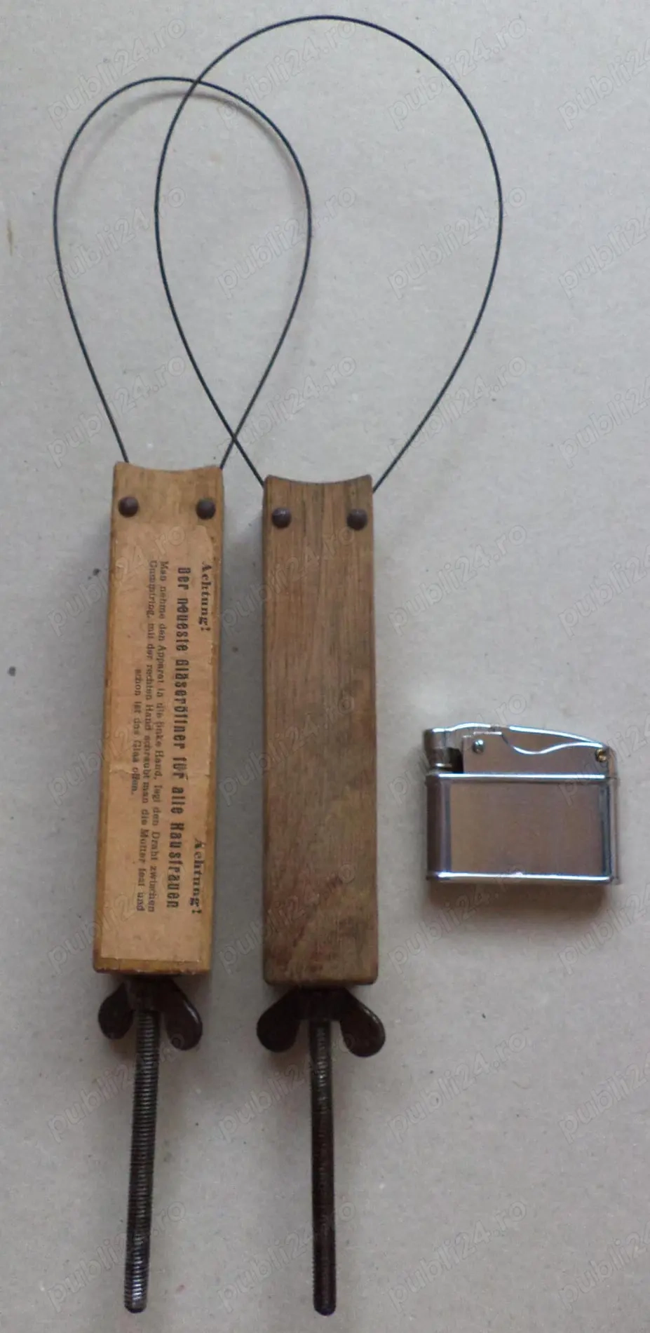 2 deschizătoare de borcane pentru conserve Schlingmann Beckland vintage, anii '40-'50 (100 - 80 lei)