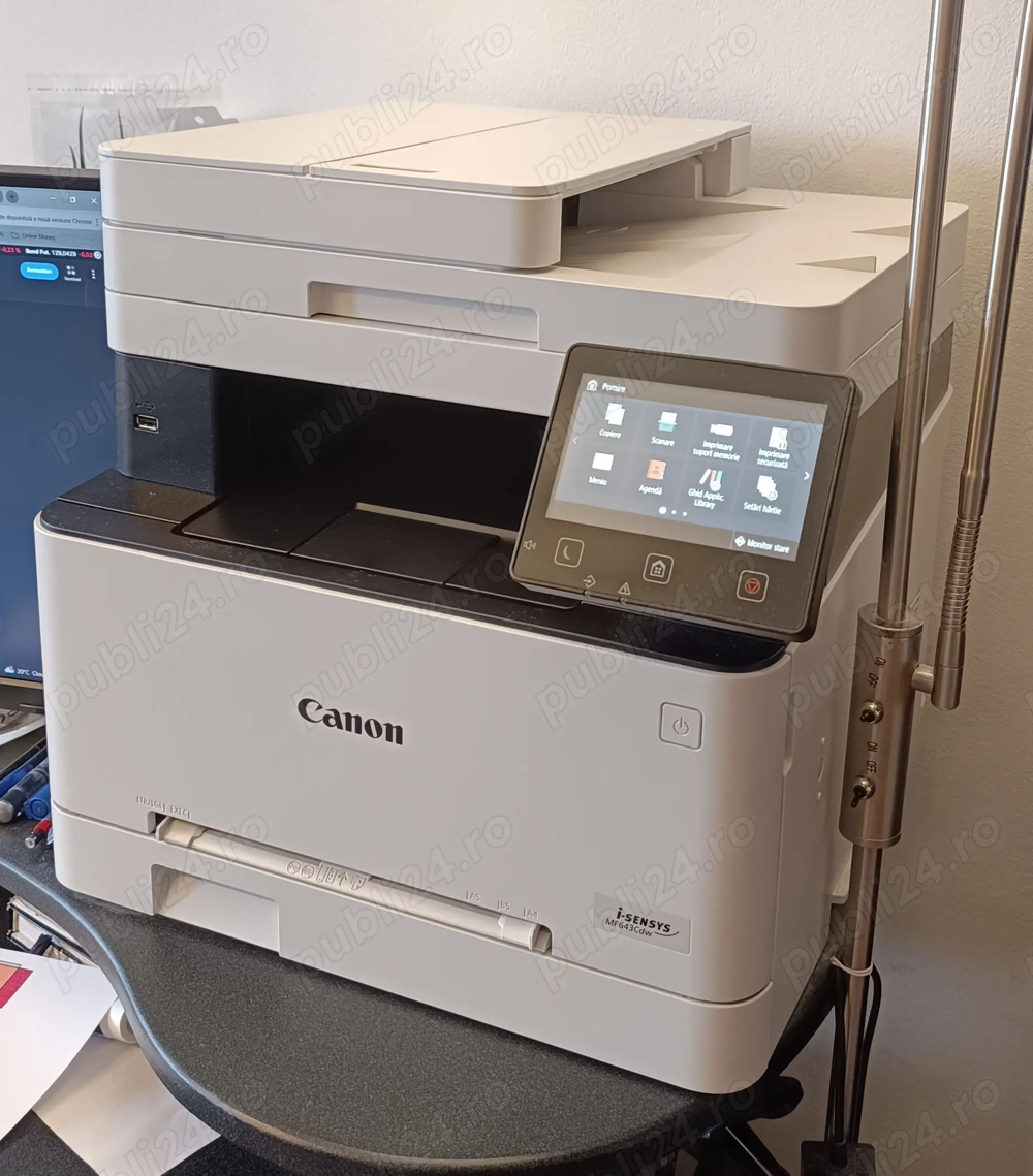 Imprimantă Laser Color Multifuncțională Canon i-SENSYS MF643Cdw   Stare Excelentă, Ca Nouă
