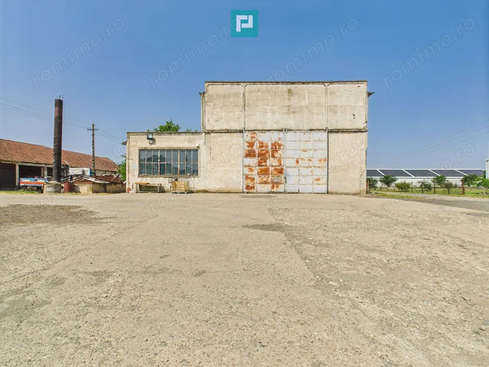 Hală pentru producție - 700 mp utili Hală pentru producție - 700 mp utili