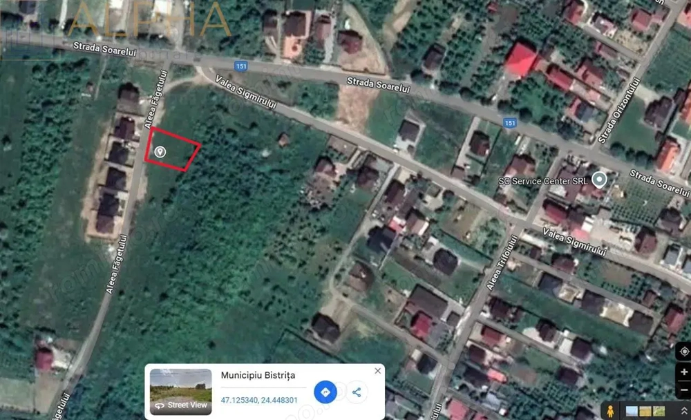 De vanzare teren intravilan 680 mp - Aleea Fagetului De vanzare teren intravilan 680 mp - Aleea Fagetului