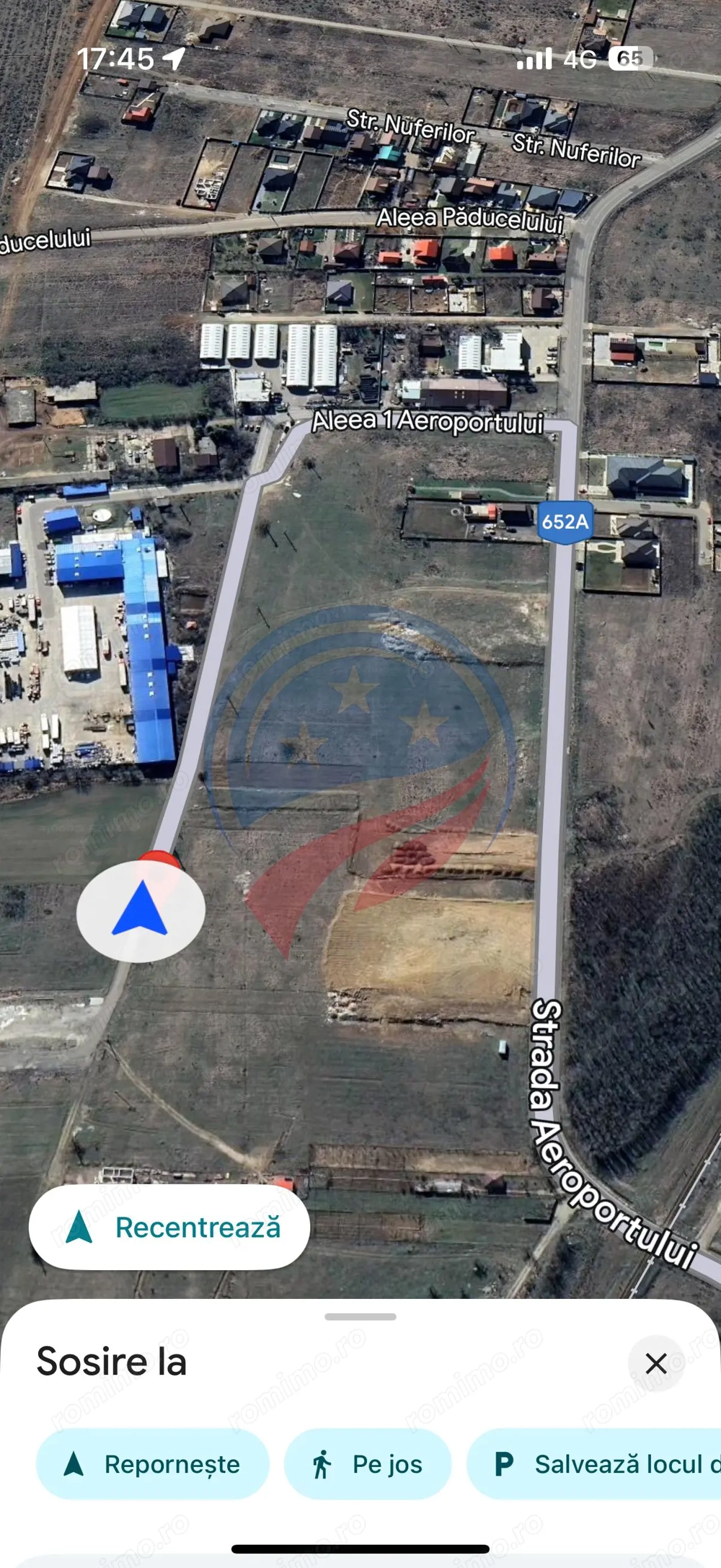 Teren 1000 mp de vanzare/ Carcea/ Industrial