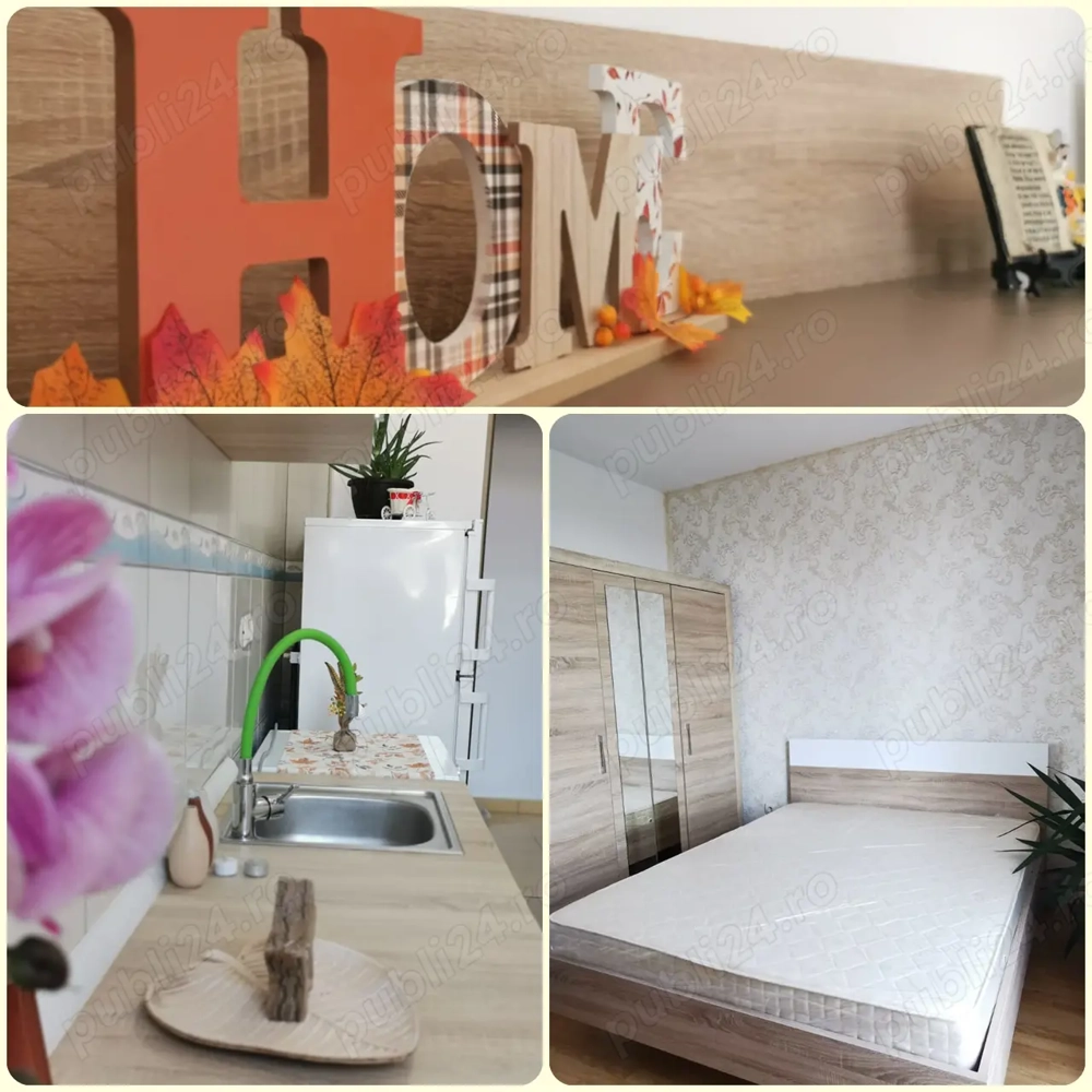 Comision 0% - Compozitori Garsoniera Decomandata 35,29mp  Mobilata Utilata Centrala pe Gaze