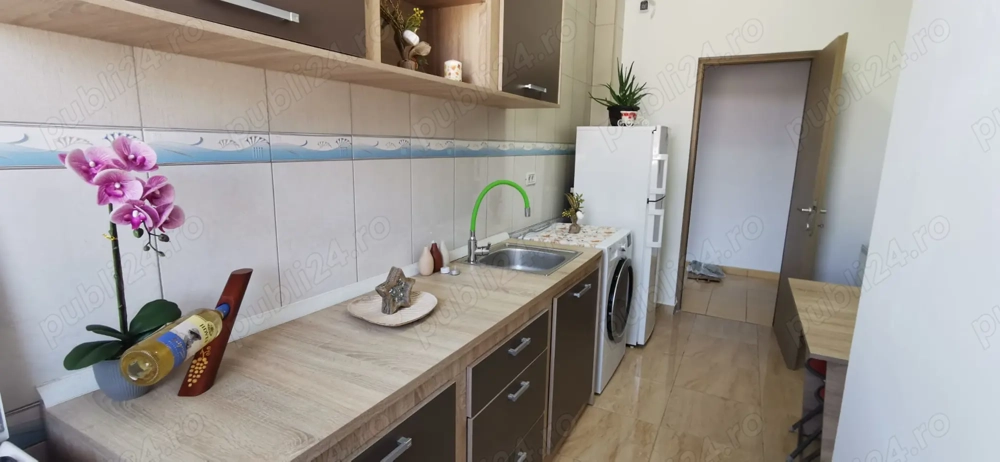 Garsoniera Decomandata 35,29mp in zona Compozitorilor Mobilata si Utilata cu Centrala pe Gaze