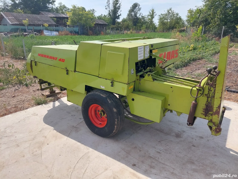 presa de balotat claas markant balotiera 40 