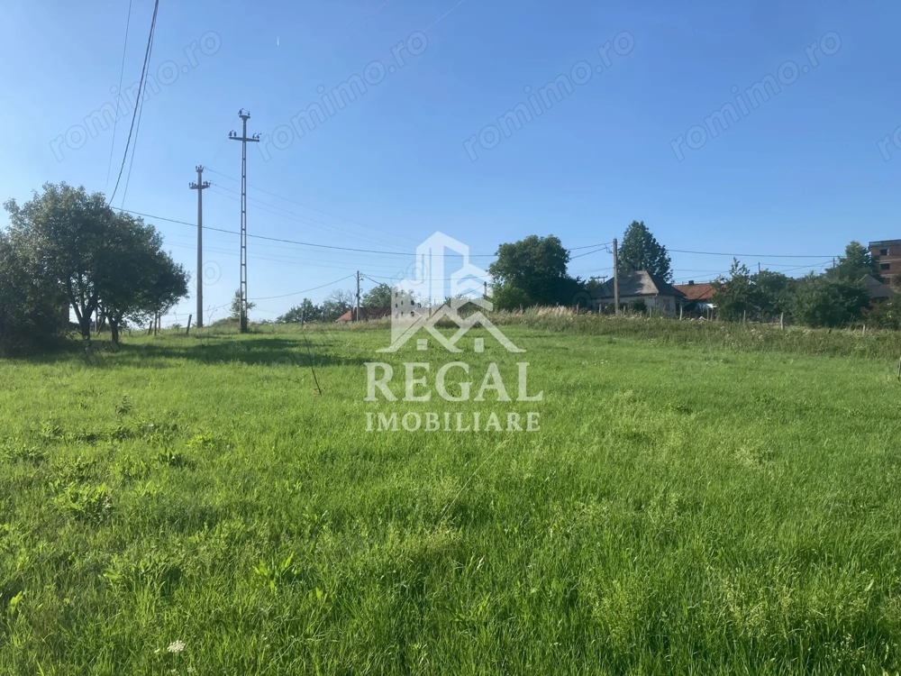 Teren de vânzare în Ghelari – 1.262 mp, intravilan