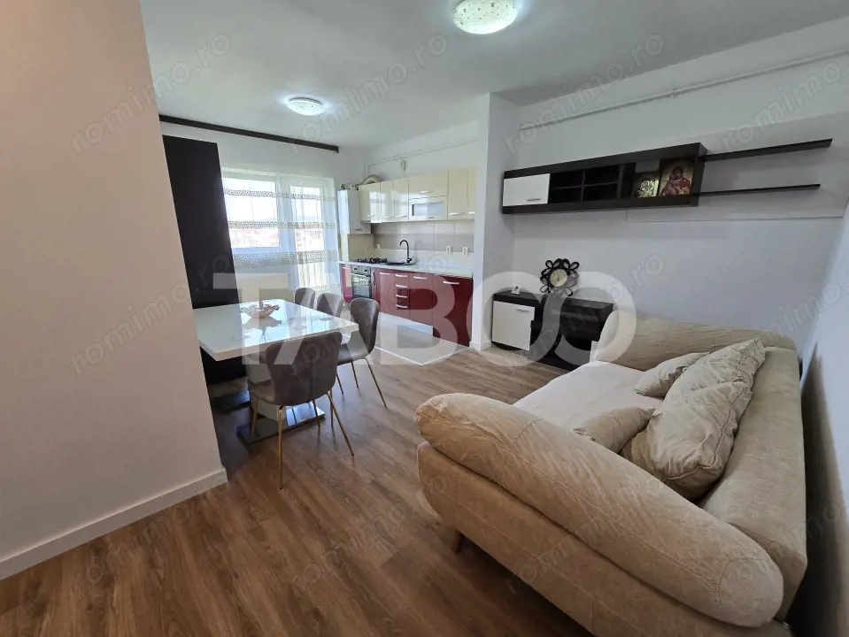 Apartament decomandat cu 3 camere balcon parcare Selimbar Sibiu