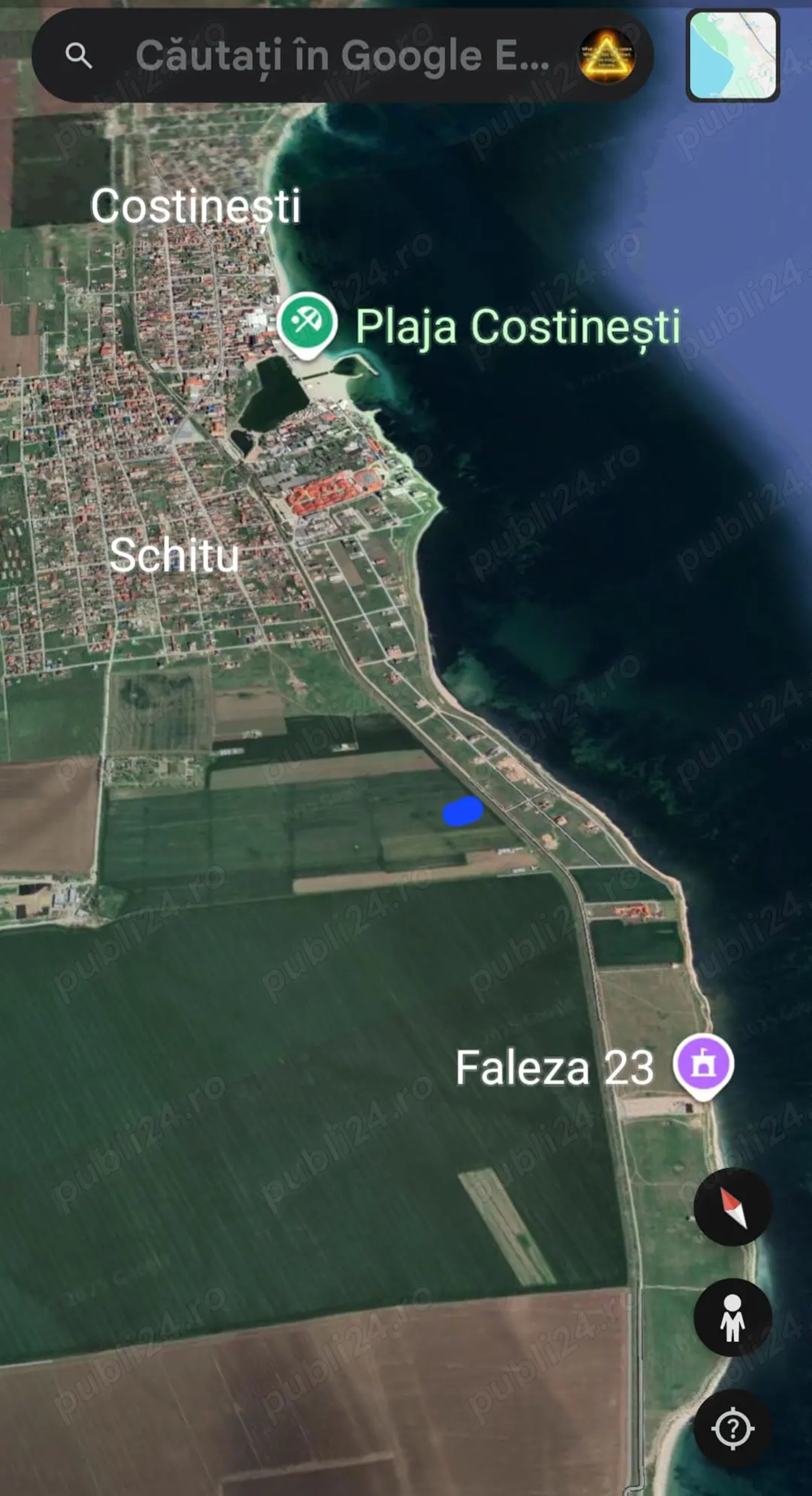 Teren in zona plajei 