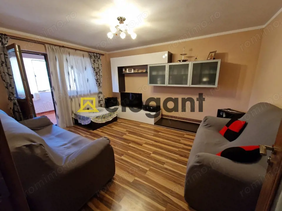 3 camere, decomandat, 71 mp, etaj 3, centrala, mobilat, Brazda-Consul