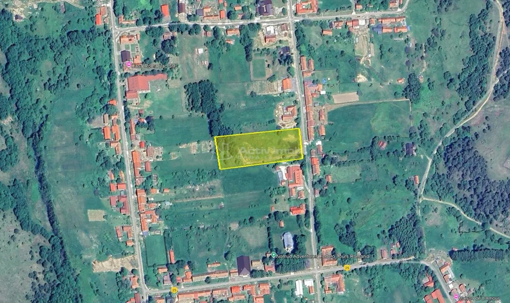 Teren Intravilan in zona Trei Ape, 6889 Mp., 14,5 Euro Mp., Brebu Nou